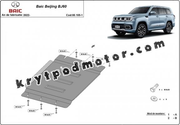 Kryt pod převodovka Baic Beijing BJ60