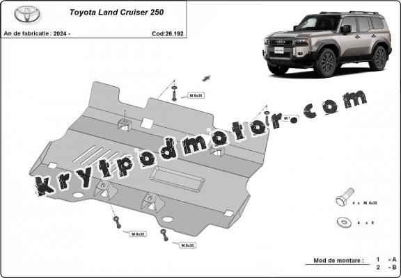 Kryt pod chladič Toyota Land Cruiser 250