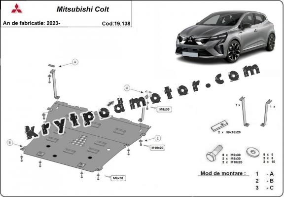 Kryt pod motor Mitsubishi Colt