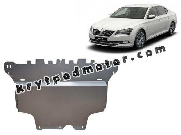 Hliníkový kryt pod motorSkoda Superb III 
