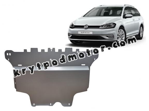 Hliníkový kryt pod motor VW Golf 7