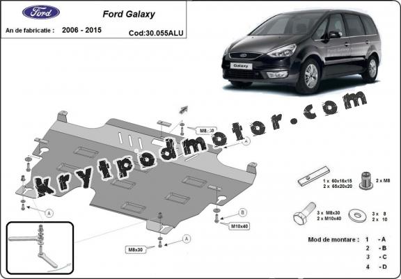 Hliníkový kryt pod motor Ford Galaxy 2