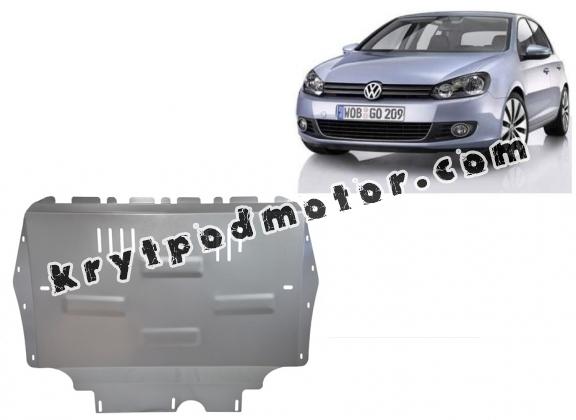 Hliníkový kryt pod motor VW Golf 6