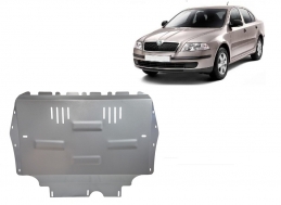 Hliníkový kryt pod motor Skoda Octavia 2