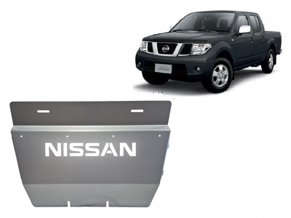 Hliníkový kryt pod chladič Nissan Navara D40