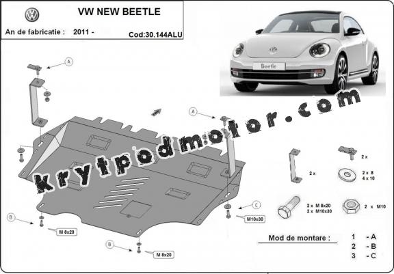 Hliníkový kryt pod motor Volkswagen New Beetle