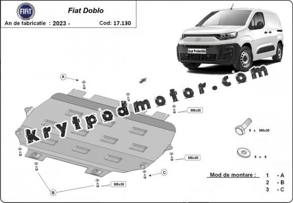Kryt pod motor Fiat Doblo