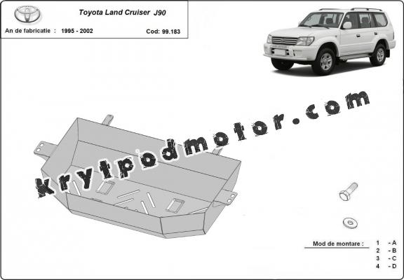 Kryt pod nádrž Toyota Land Cruiser J90