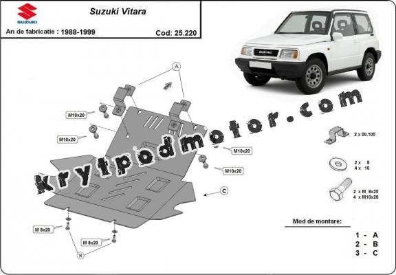 Kryt pod motor Suzuki Vitara