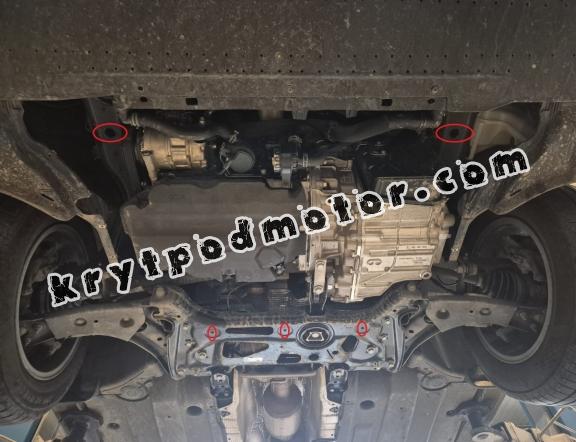 Kryt pod motor Ford Transit Connect