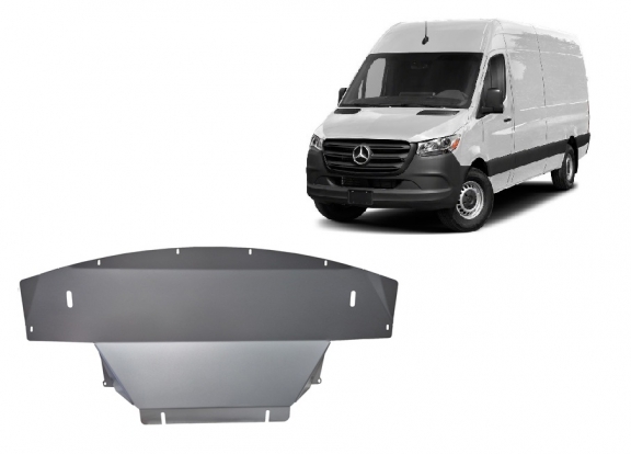 Kryt pod motor hliník Mercedes Sprinter 907 4x4