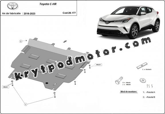 Kryt pod motor Toyota C-HR