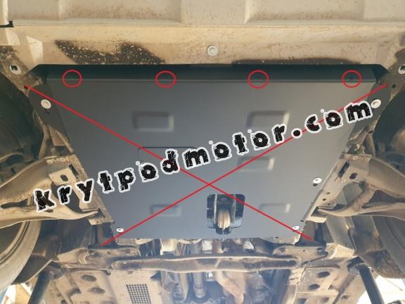 Ocelová přední nárazník pro Dacia Duster