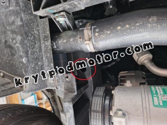 Kryt pod motor hliník BAIC Beijing X75