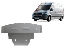 Kryt pod motor hliník Mercedes Sprinter - RWD