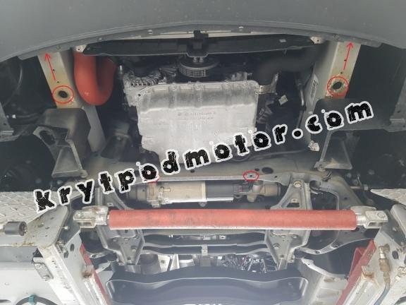 Kryt pod motor hliník Mercedes Sprinter - RWD