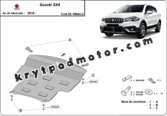 Kryt pod motor hliník Suzuki SX4 