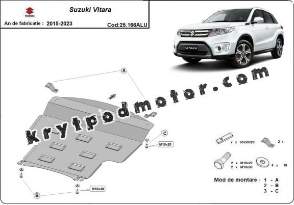 Kryt pod motor hliník Suzuki Vitara
