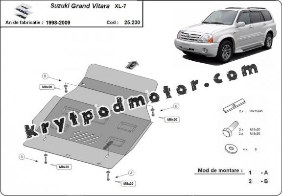 Kryt pod motor Suzuki Grand Vitara XL-7