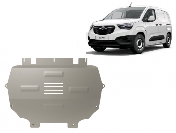 Hliníkový kryt pod motor Opel Combo E