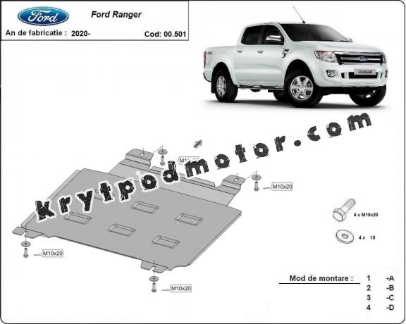 Kryt pod převodovka Ford Ranger