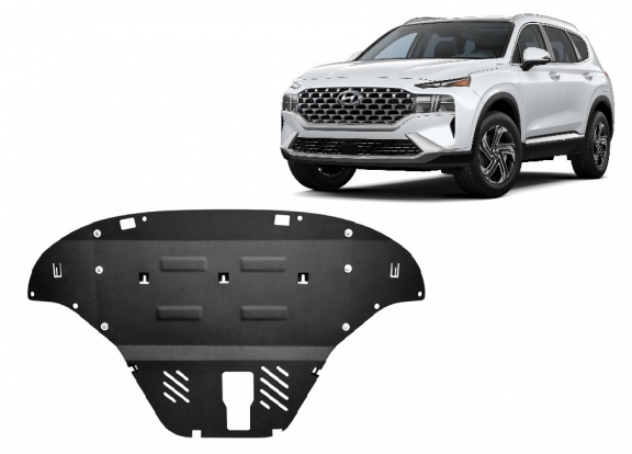 Kryt pod motor Hyundai Santa Fe