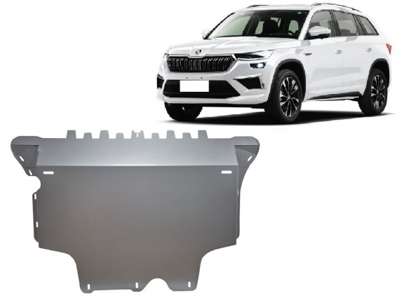 Hliníkový kryt pod motor Skoda Kodiaq