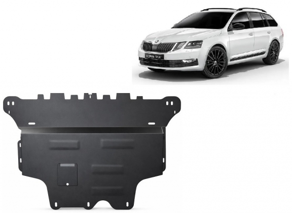 Kryt pod motor Skoda Octavia 3 - automatická převodovka