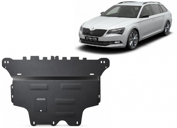 Kryt pod motor Skoda Superb - automatická převodovka