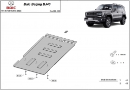 Kryt pod převodovka Baic Beijing BJ40