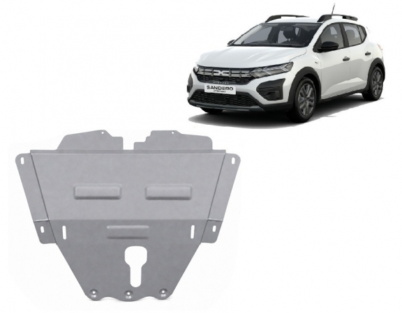 Kryt pod motor hliník Dacia Sandero Stepway