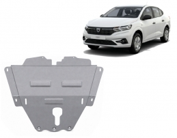 Kryt pod motor hliník Dacia Logan