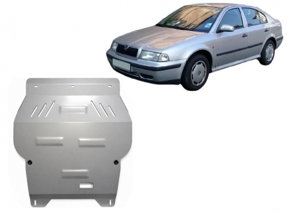 Hliníkový kryt pod motor Skoda Octavia