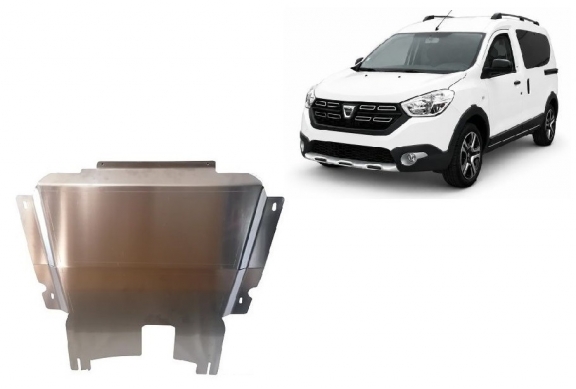 Kryt pod motor hliník DACIA Dokker Stepway