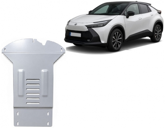 Hliníkový kryt / zámek katalyzátoru pro Toyota C-HR