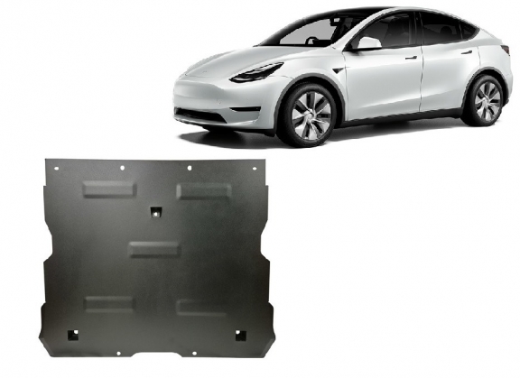 Přední štít elektromotoru pro Tesla Model Y AWD