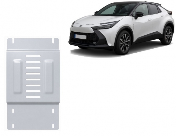 Hliníkový kryt / zámek katalyzátoru pro Toyota C-HR