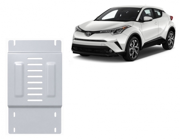 Hliníkový kryt / zámek katalyzátoru pro Toyota C-HR