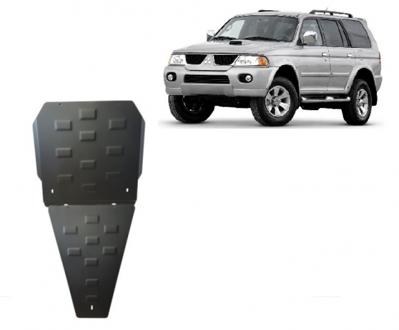Kryt pod převodovka a diferenciál Mitsubishi Pajero Sport 1