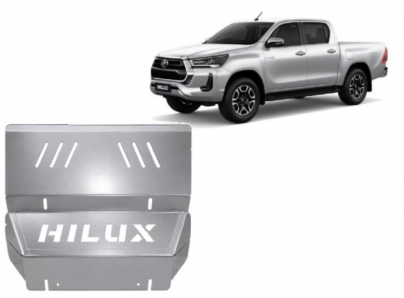 Kryt pod chladič hliník Toyota Hilux Invincible