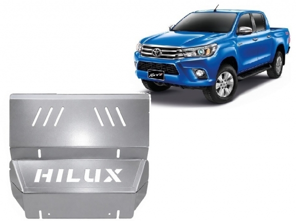Kryt pod chladič hliník Toyota Hilux Revo