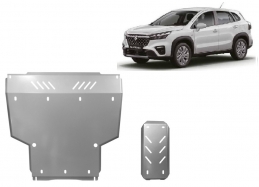 Kryt pod motor Suzuki S-Cross - propagační balíček hliník