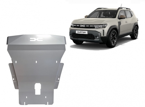 Hliníkový kryt pod motor Dacia Duster- 4x2