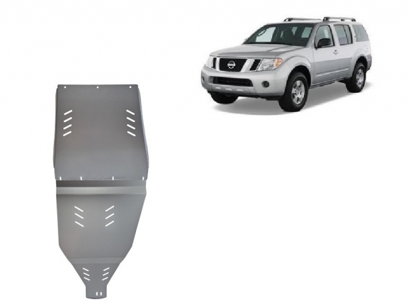 Hliník kryt pod převodovka Nissan Pathfinder