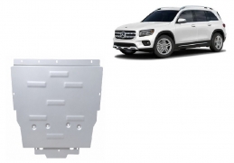 Hliníkový kryt pod motor Mercedes GLB