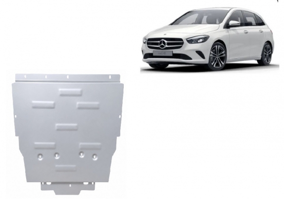 Hliníkový kryt pod motor Mercedes B-Classe
