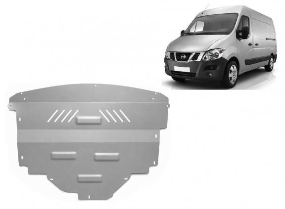 Hliníkový kryt pod motor Nissan NV400
