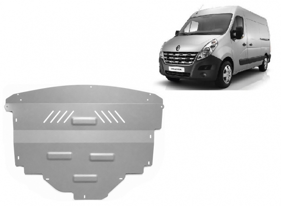 Hliníkový kryt pod motor Renault Master