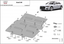 Kryt pod motor Audi A6