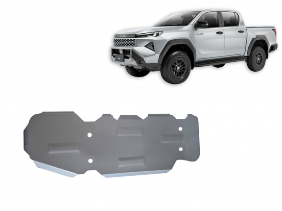 Hliníkový kryt pod nádrž Toyota Hilux Revo